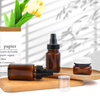 Juego de botellas cosméticas médicas de plástico PET cuadrado