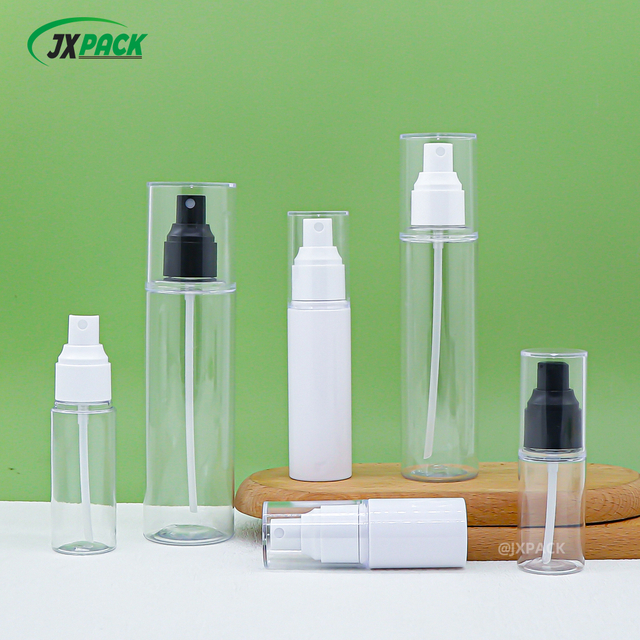 Botella pulverizadora blanca pequeña para aliento fresco de 30 ml