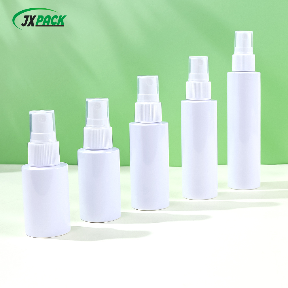 Botella pulverizadora blanca pequeña para aliento fresco de 30 ml