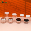Instock Tarro vacío de mantequilla corporal de diferente capacidad con tapas mate