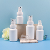 Juego de botellas cosméticas médicas de plástico PET cuadrado