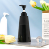 Botella de plástico cónica ecológica para limpiador facial