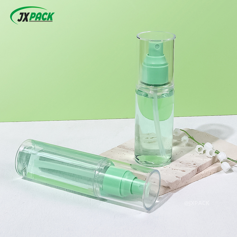 Botella de spray de plástico de viaje pequeña vacía para perfume