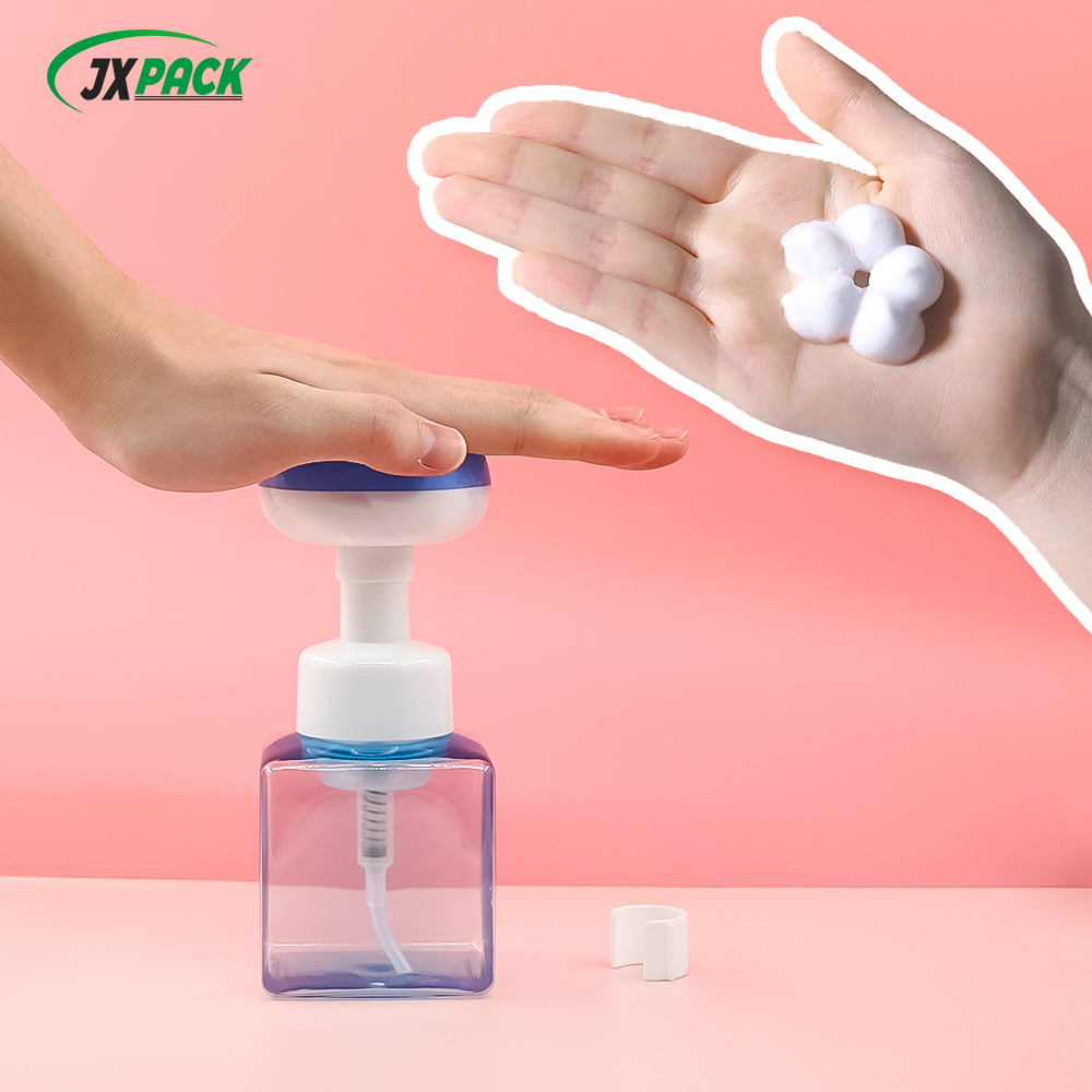 Botella de espuma desinfectante para manos con forma de flor de 300 ml de Instock