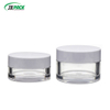 Contenedor de lujo para el cuidado de la piel, tarro de crema de 15 ml con tapa de madera