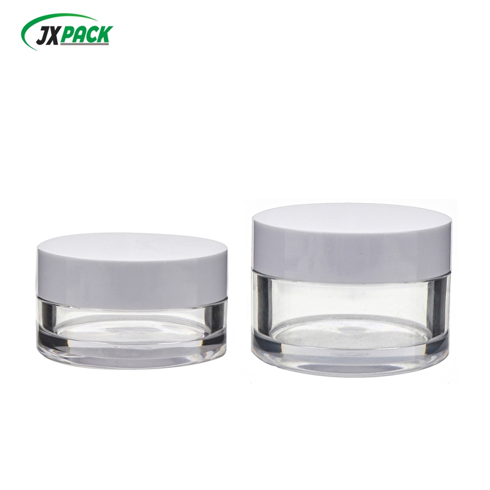 Contenedor de lujo para el cuidado de la piel, tarro de crema de 15 ml con tapa de madera