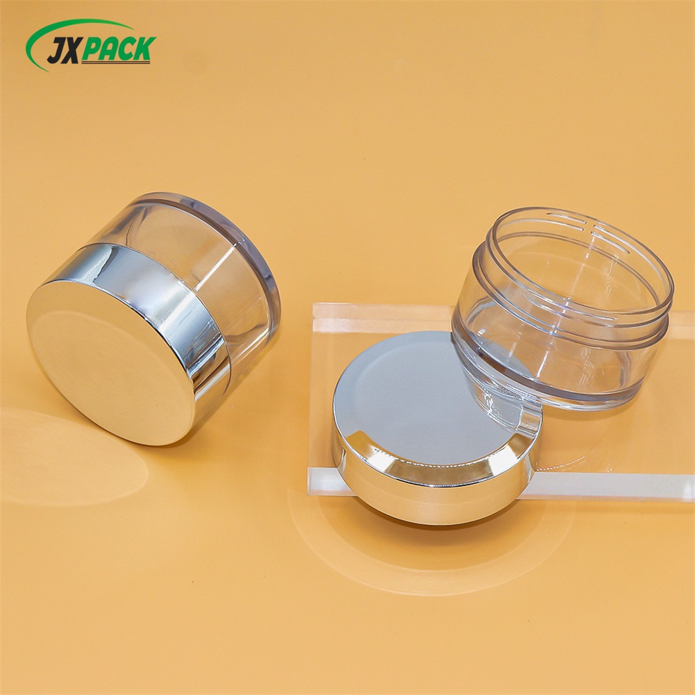 Contenedor de lujo para el cuidado de la piel, tarro de crema de 15 ml con tapa de madera